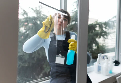 Nettoyage de vitres intérieures et extérieures à Grézels